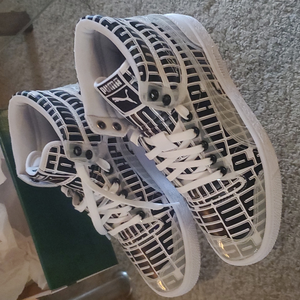 PUMA Ralph Sampson Mid Logo Wm's Sneakers 8